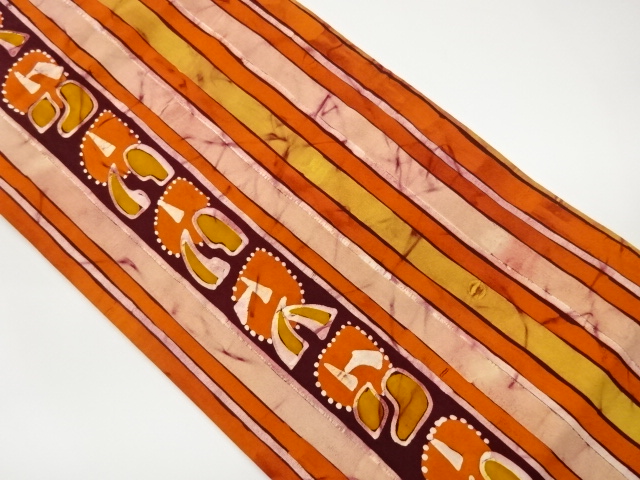 JAPANESE NAGOYA OBI / SHIOZE / STRIPE